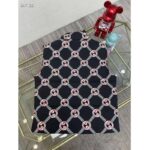 Gucci GG Women Interlocking G Down Padded Vest Black Red Nylon – Bild 3