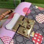 Gucci GG Women Les Pommes Padlock Small Bag GG Supreme Canvas - Image 9