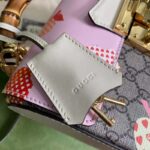 Gucci GG Women Les Pommes Padlock Small Bag GG Supreme Canvas - Image 7