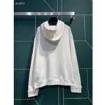 Gucci GG Women Strawberry Gucci Cotton Sweatshirt Fixed Hood Oversize Fit – Image 3