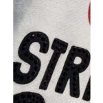 Gucci GG Women Strawberry Gucci Cotton Sweatshirt Fixed Hood Oversize Fit – Image 6