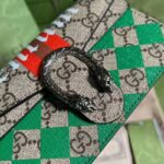 Gucci Unisex Dionysus Small Shoulder Bag Beige GG Supreme Canvas - immagine 7