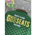 Gucci Women Gucci 100 Quilted GG Jacket Green Blue Quilted GG Canvas - Image 10