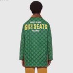 Gucci Men Gucci 100 Quilted GG Jacket Green Blue Quilted GG Canvas - Image 11