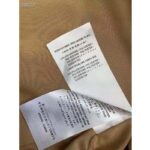 Gucci Women GG Linen Canvas Kaftan Beige Ebony Leather Toggle Chain – Bild 8