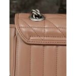 Gucci Women GG Marmont Mini Shoulder Bag Beige Double G Matelassé – Bild 12