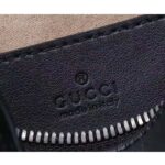 Gucci Women GG Marmont Mini Shoulder Bag Black Matelassé Leather - Image 9