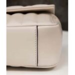 Gucci Women GG Marmont Mini Shoulder Bag White Double G Matelassé – Bild 12