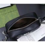 Gucci Women GG Marmont Small Shoulder Bag Black Matelassé Leather - immagine 6