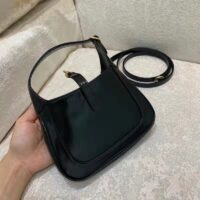 Gucci Women Jackie 1961 Mini Shoulder Bag in Black Leather