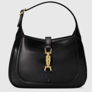 Gucci Women Jackie 1961 Mini Shoulder Bag in Black Leather
