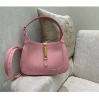 Gucci Women Jackie 1961 Mini Shoulder Bag in Pink Leather
