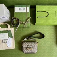 Gucci Women The Hacker Project Small Gucci Horsebit 1955 Bag