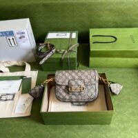 Gucci Women The Hacker Project Small Gucci Horsebit 1955 Bag