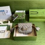 Gucci Women The Hacker Project Mini Gucci Horsebit 1955 Bag – Image 9