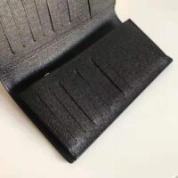 Louis Vuitton LV Unisex Brazza Wallet Gray Damier Graphite 3D Coated Canvas