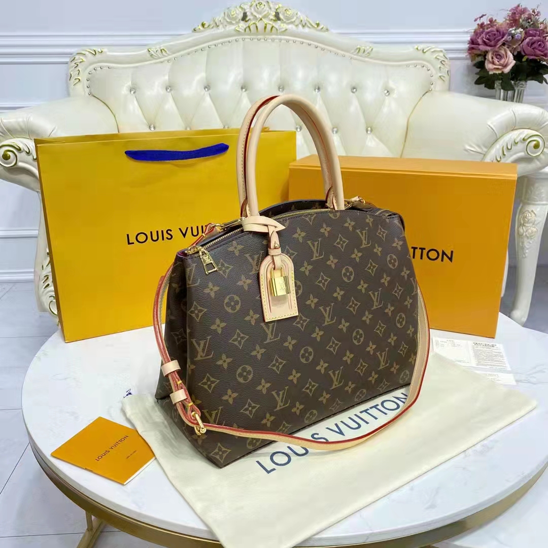 Louis Vuitton LV Grand Palais tote bag Brown Leather ref.492203