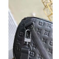 Louis Vuitton LV Unisex Keepall Bandoulière 50 Bag Black Taurillon Monogram Leather