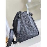 Louis Vuitton LV Unisex Keepall Bandoulière 50 Bag Black Taurillon Monogram Leather