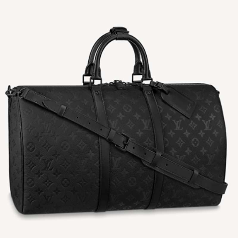 Keepall Bandoulière 50 Monogram Taurillon Leather - Men - Travel