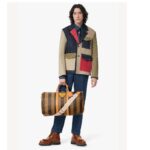 Louis Vuitton LV Unisex Keepall Bandoulière 50 Travel Bag Brown Canvas - Image 10