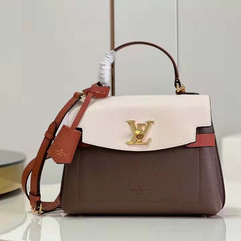 Replica Top Sale Louis Vuitton Lockme Ever Handbag BB Soft