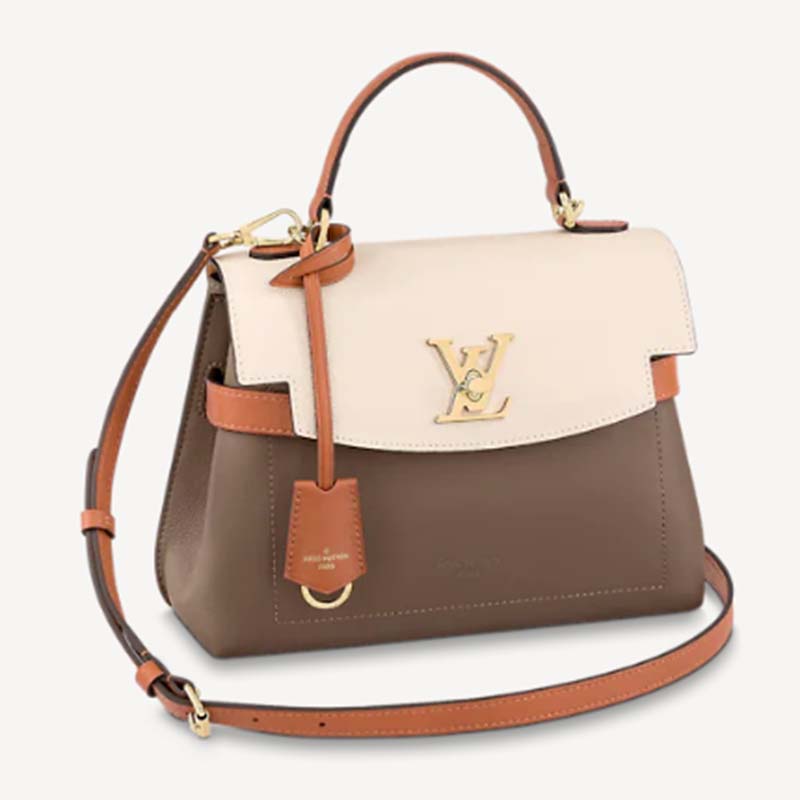 Louis Vuitton Lockme Ever Handbag Leather BB at 1stDibs