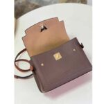 Louis Vuitton LV Unisex Lockme Ever BB Handbag Brown White Calfskin - Image 5