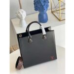 Louis Vuitton LV Unisex Sac Plat PM Black Epi Grained Cowhide Leather - Imagen 4