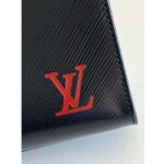 Louis Vuitton LV Unisex Sac Plat PM Black Epi Grained Cowhide Leather - Imagen 9
