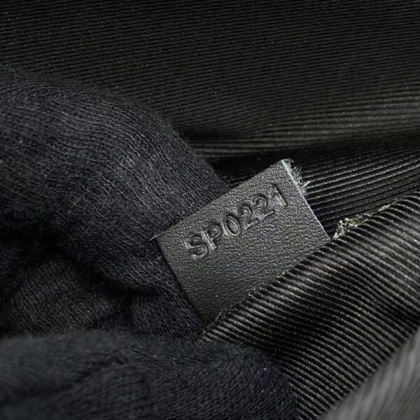 Louis Vuitton LV Unisex Slim Briefcase Black Taiga Cowhide Leather (4)