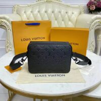 Louis Vuitton LV Unisex Steamer Messenger Monogram Cowhide Taurillon Leather