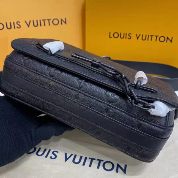 Louis Vuitton LV Unisex Steamer Messenger Monogram Cowhide Taurillon Leather (7)
