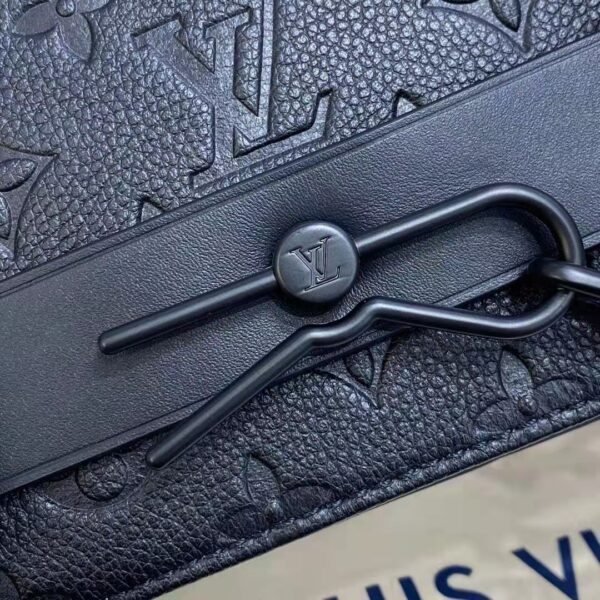 Louis Vuitton LV Unisex Steamer Messenger Monogram Cowhide Taurillon Leather (9)