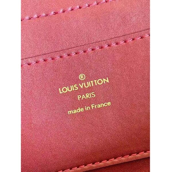 Louis Vuitton LV Unisex Twist One Handle PM Handbag Black Taurillon Leather (10)