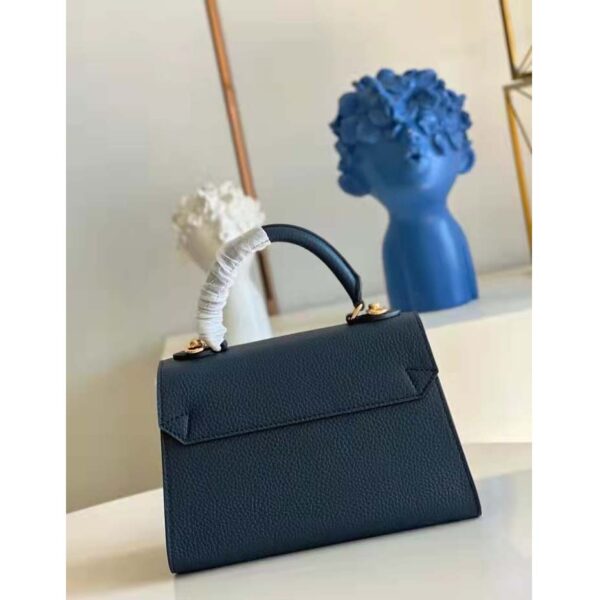 Louis Vuitton LV Unisex Twist One Handle PM Handbag Black Taurillon Leather (4)