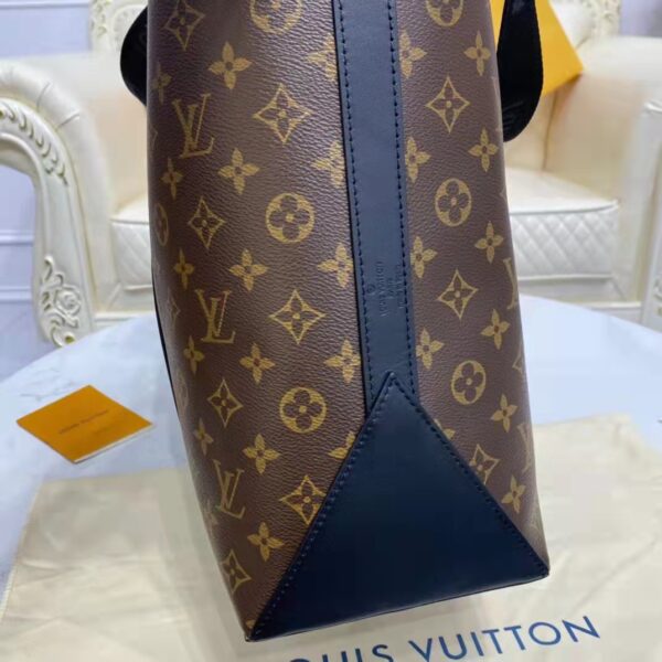 Louis Vuitton LV Unisex WeekEnd Tote GM Monogram Canvas Cowhide Leather (10)