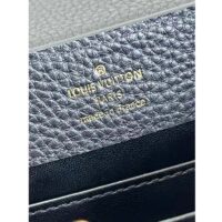 Louis Vuitton LV Women Capucines MM Black Taurillon Cowhide Leather