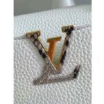 Louis Vuitton LV Women Capucines Mini Handbag White Taurillon Leather - Image 8