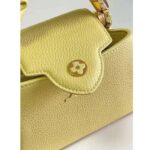 Louis Vuitton LV Women Capucines Mini Handbag Yellow Taurillon Calfskin - Bild 8