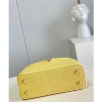 Louis Vuitton LV Women Capucines Mini Handbag Yellow Taurillon Calfskin