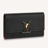 Louis Vuitton LV Women Capucines Wallet Taurillon Leather Outside Cowhide Leather
