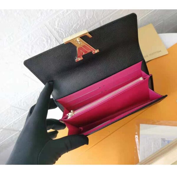 Louis Vuitton LV Women Capucines Wallet Taurillon Leather Outside Cowhide Leather (8)