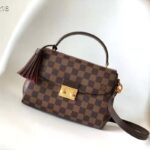 Louis Vuitton LV Women Croisette Brown Damier Ébène Canvas Satchel - immagine 2