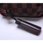 Louis Vuitton LV Women Croisette Brown Damier Ébène Canvas Satchel - immagine 13