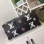 Louis Vuitton LV Women Keepall Bandoulière 45 Bag Black Cabin Size Monogram Coated Canvas - Imagen 5