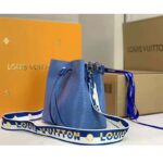 Louis Vuitton LV Women NéoNoé BB Bucket Bag Blue Epi Grained Cowhide - Image 5