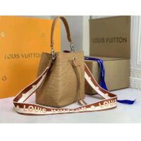 Louis Vuitton LV Women NéoNoé BB Bucket Bag Gold Epi Grained Cowhide