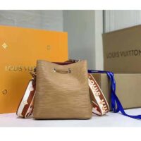 Louis Vuitton LV Women NéoNoé BB Bucket Bag Gold Epi Grained Cowhide