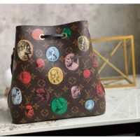 Louis Vuitton LV Women NéoNoé MM Bucket Bag Brown Monogram Coated Canvas